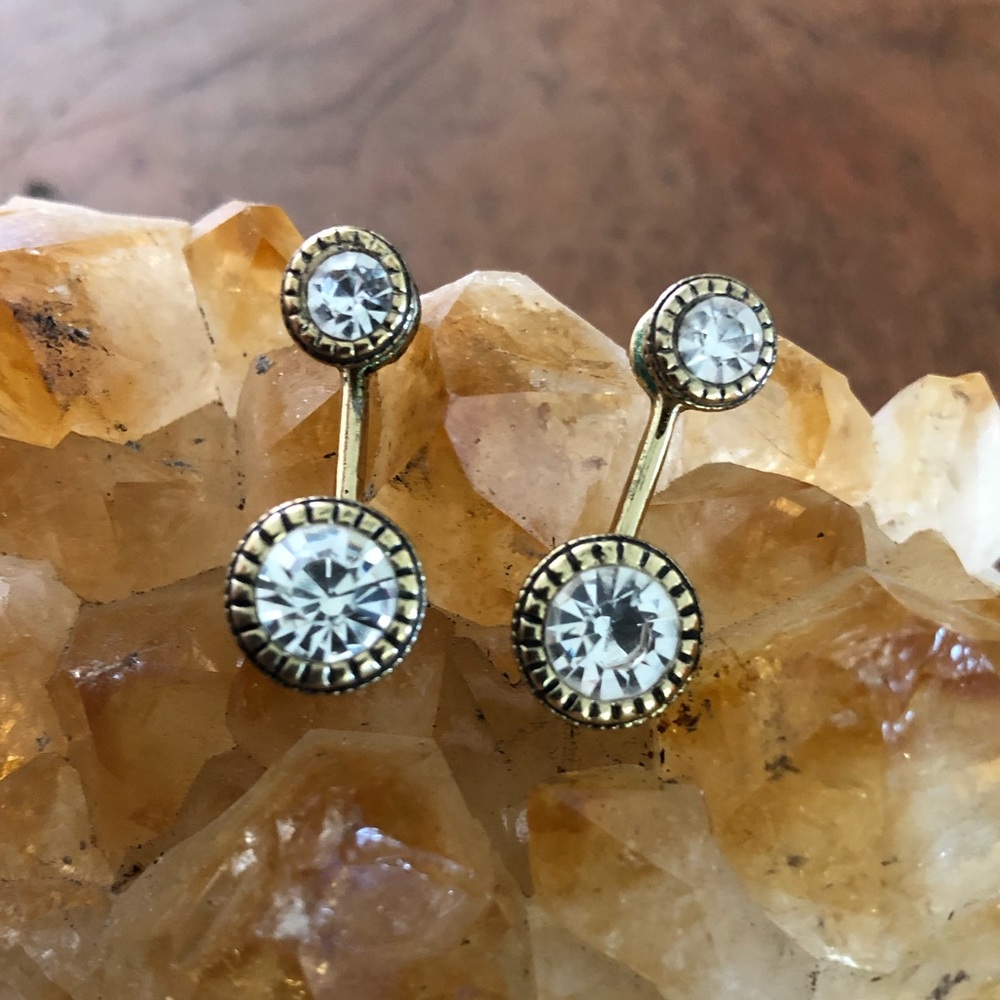 Art Deco Post Earrings